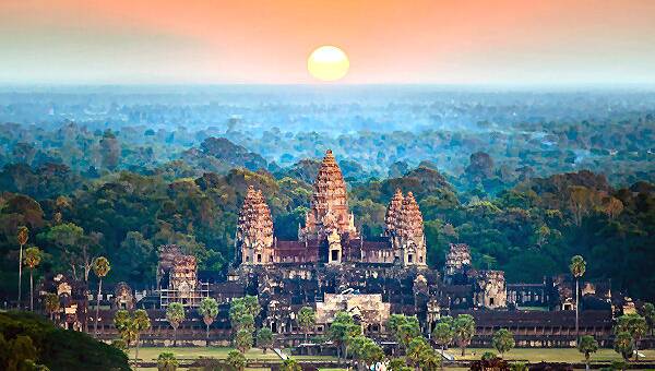 Angkor Wat ist das wichtigste Sehenswürdigkeiten in Kambodscha.