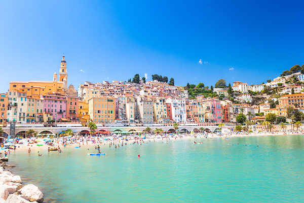 Sonnenuntergang an der Côte d'Azur, Frankreich – Dein perfekter Urlaub an der französischen Riviera