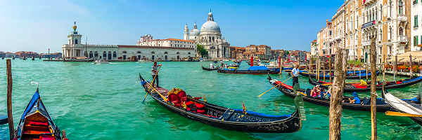 Reiseangebote für Italien – Blick auf den Canal Grande in Venedig