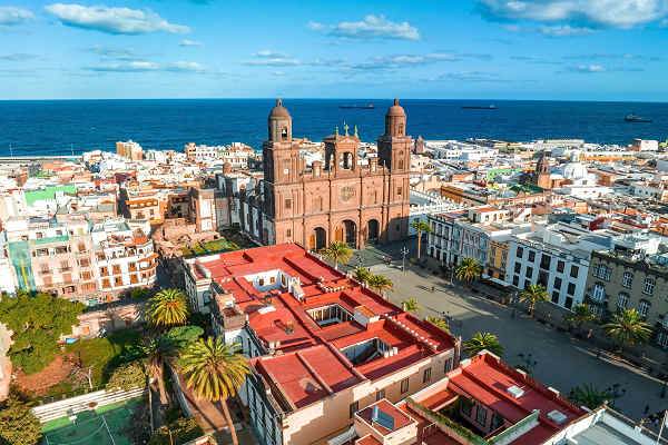 Historische Altstadt von Vegueta in Las Palmas, Gran Canaria