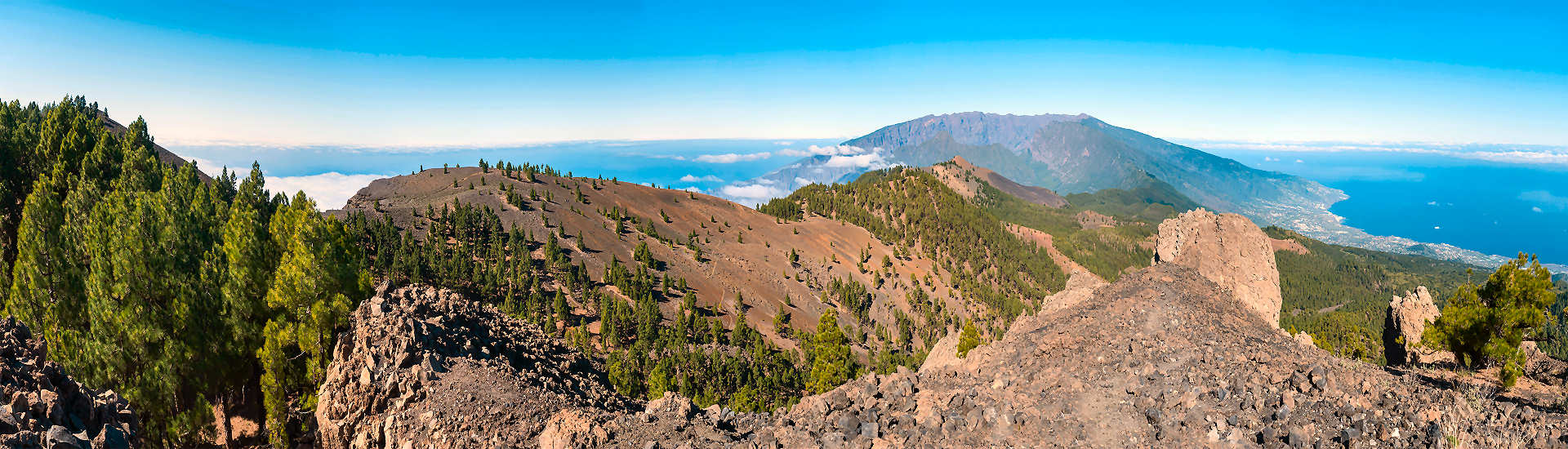 Wanderung auf der Ruta de los Volcanes in La Palma