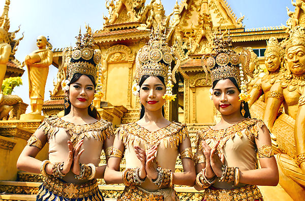 Die Khmer sind die größte Ethnie in Kambodscha