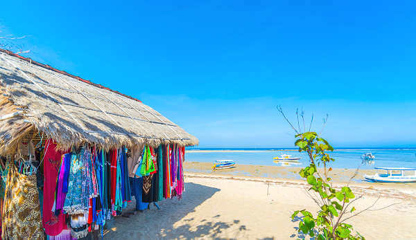Der Legian Beach ist 2,5 Kilometer lang und gehört zu den schönsten der Insel Bali