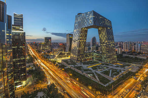 Die Hauptstadt von China Peking biete viele Sehenswürdigkeiten