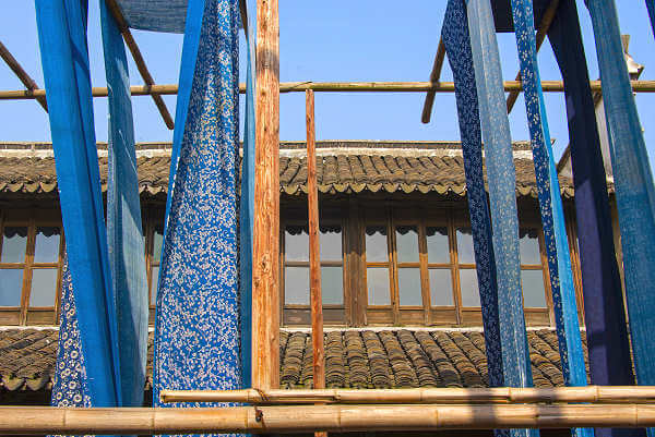 Hongyuantai Färberei traditionelle Handwerkskultur von Wuzhen