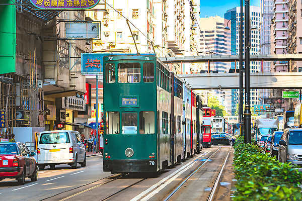 Strassenbahn in Hongkong – ein Erlebnis der besonderen Art
