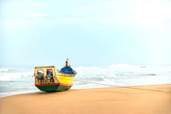 Kovalam ist ein Strandort im Bundesstaat Kerala