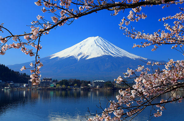 Der Mount Fuji ist wohl das bekannteste Wahrzeichen von Japan