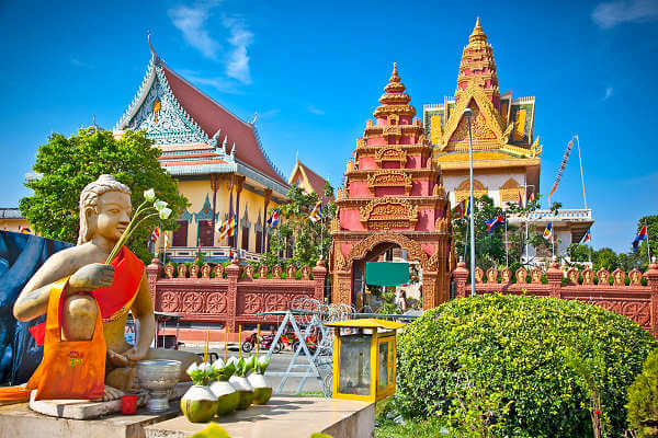 Wat Ounalom – auch ein wichtiger Ort des Buddhismus in Kambodscha