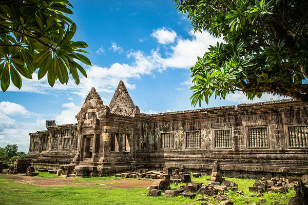 Wat Phu ist ein ehemaliger Tempelkomplex der Khmer in der Provinz Champasak im Süden von Laos