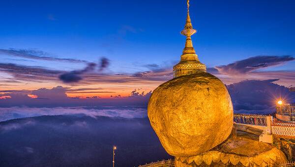 Mystisches Myanmar: Der goldene Felsen - Ein faszinierendes Highlight