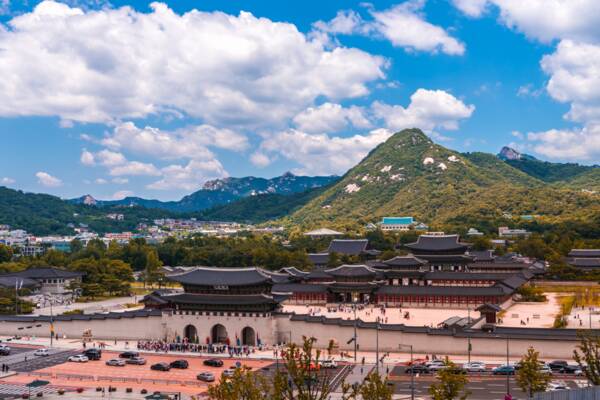 Gyeongbokgung Palace in Seoul - Prächtiges historisches Wahrzeichen der Joseon-Dynastie