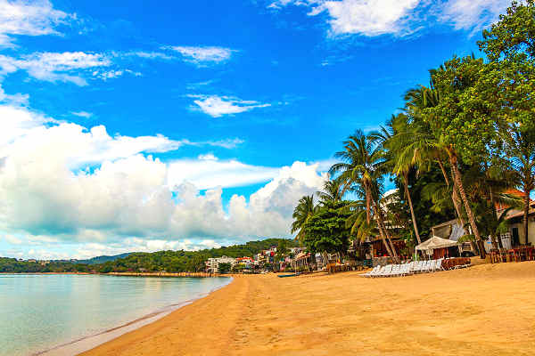 Entspannen Sie am Bo Phut Beach auf Koh Samui
