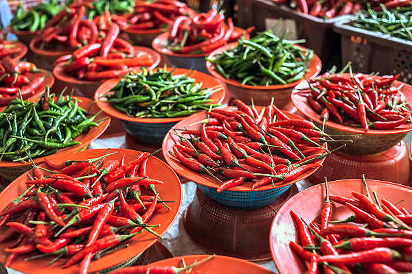 Scharf, würzig, lecker: Thailändische Küche mit Chilis