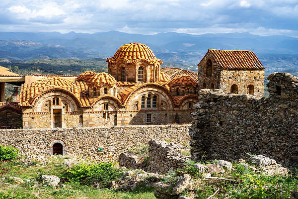 Mystras bei Sparta: Byzantinische Ruinen und historische Stätten entdecken