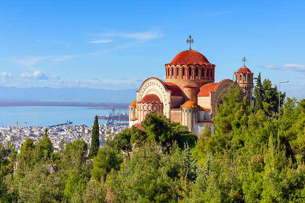 Kirche des Heiligen Paulus in Thessaloniki, Griechenland – Historische Architektur