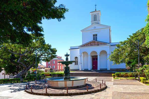 Kathedrale St. Denis in Saint-Denis der Hauptstadt der Insel Reunion