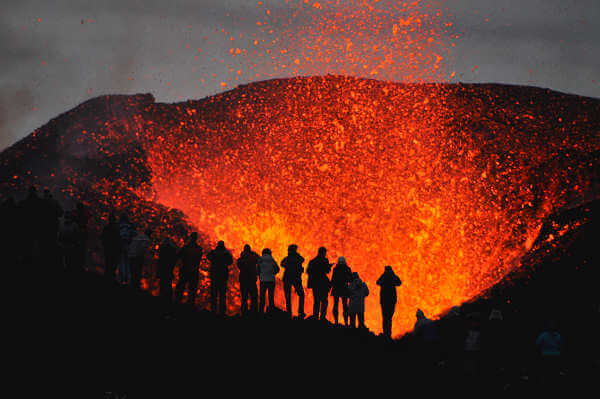 Der Piton de la Fournaise auf Reunion zählt zu den aktivsten Vulkanen der Welt