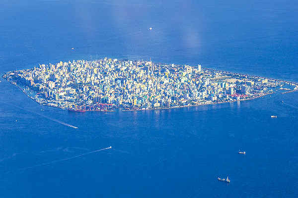 Male die Hauptstadt der Malediven, ein Urlaubsziel, das Sie nicht verpassen sollten