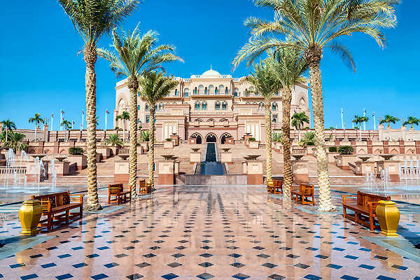Das Emirates Palace Abu Dhabi gilt als eines der exklusivsten Resorts der Welt