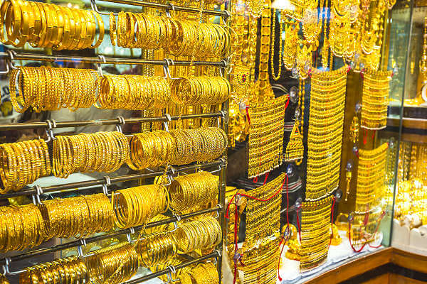 Goldgeschäft in der Abu Dhabi Mall