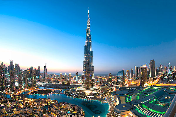 Das majestätische Burj Khalifa: Ein Meisterwerk moderner Architektur in Dubai