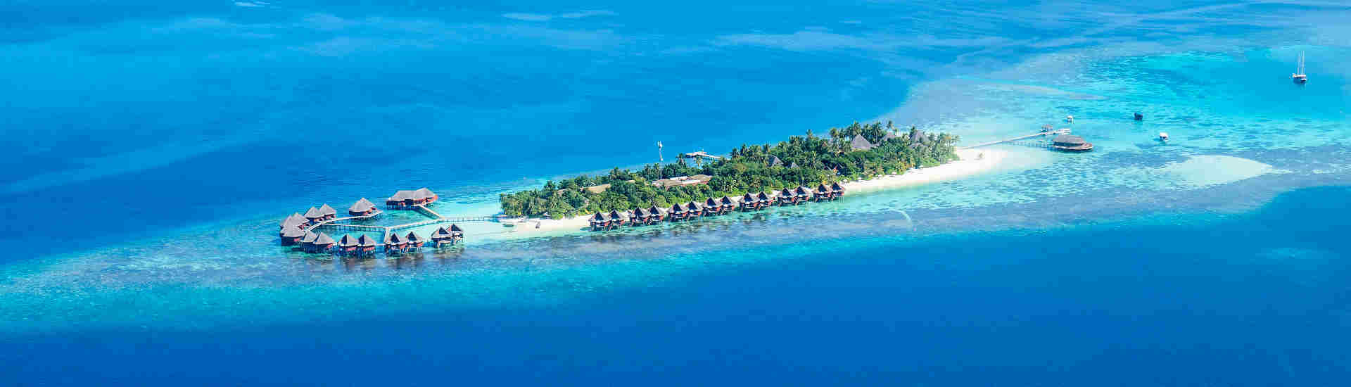 Idyllische Insel auf einer Kombireise zu den Malediven