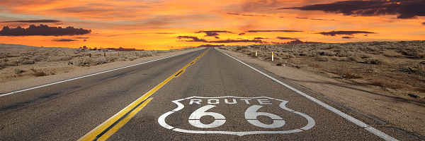 Erkunden Sie die legendäre Route 66 auf Ihrer individuell zusammengestellten Mietwagenrundreise – gestalten Sie Ihre Abenteuerreise nach eigenen Wünschen!