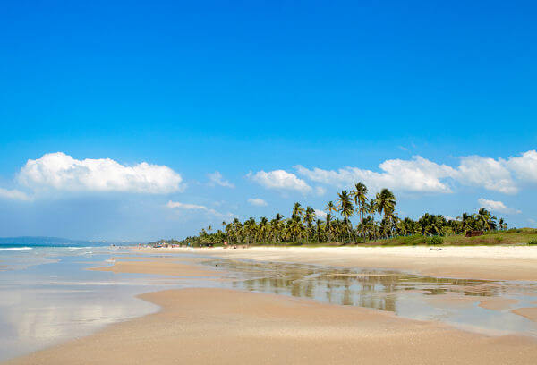 Indien Rundreise und Baden in Goa:  Badeurlaub in Goa mit traumhaften Stränden