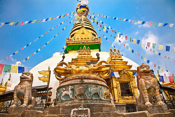 Nepal Rundreise: Lumbini - der Geburtsort Buddhas und ein UNESCO-Weltkulturerbe in Nepal