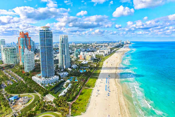 Miami Beach ist die perfekte Destination für einen tollen Strandurlaub.
